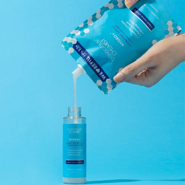 Hydro+ Hyaluronic Acid Face Wash ( 70 Days Pack ) Conscious Chemist