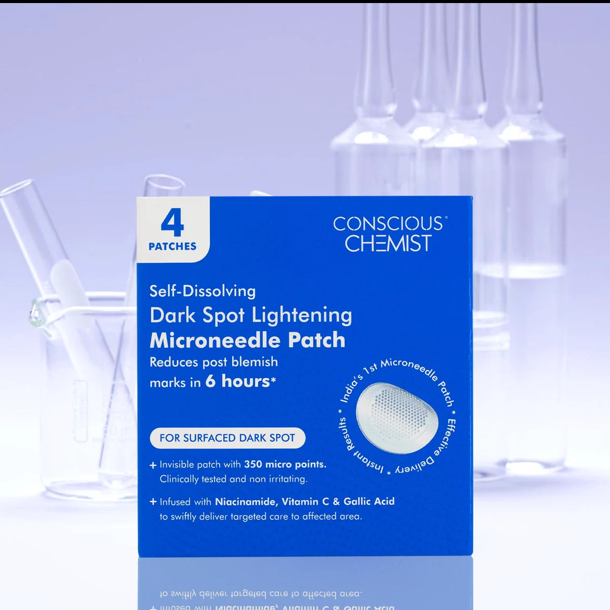 Microneedle Patch For Dark Spot Removal | 4 Patches