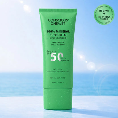 100% Mineral Sunscreen SPF 50 PA++++ | SPF