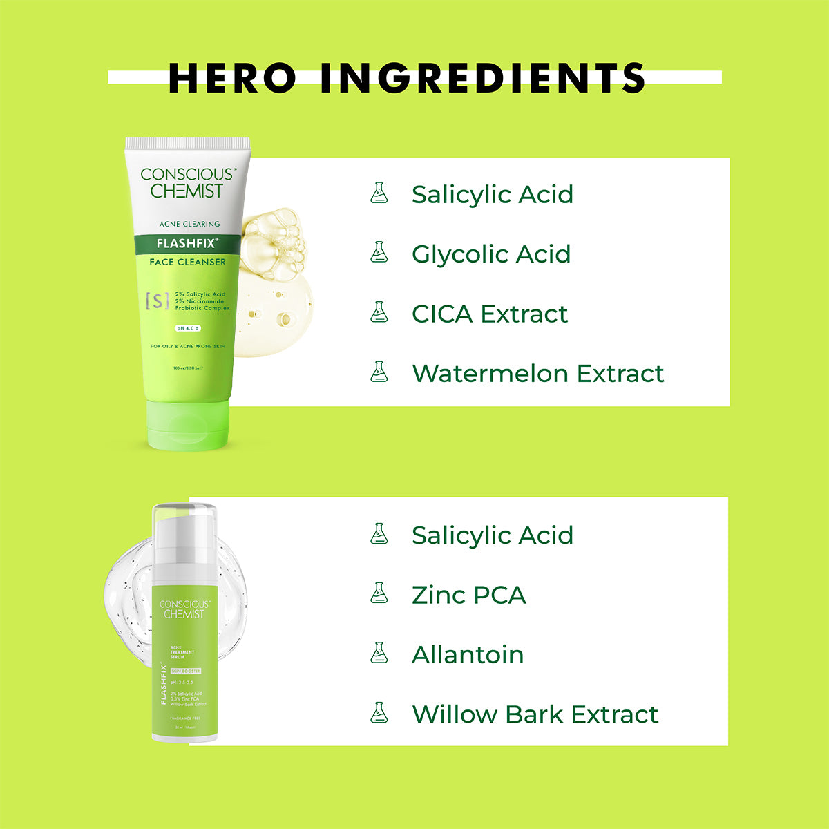 Anti Acne Routine with Salicylic Acid