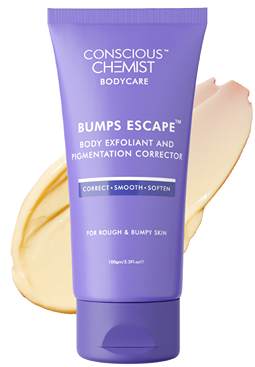 Exfoliating Body Cream for Strawberry Skin & Pigmentation