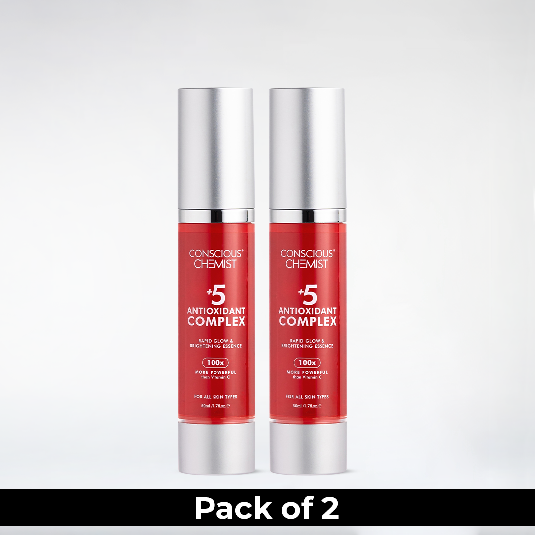 5 Antioxidant Skin Brightening Serum | Pack Of 2 | 2 x 50 ml | Special Deal