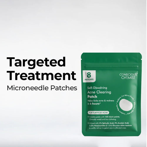 Self Dissolving Microneedle Acne Patches | 8 Patches | Flash Sale