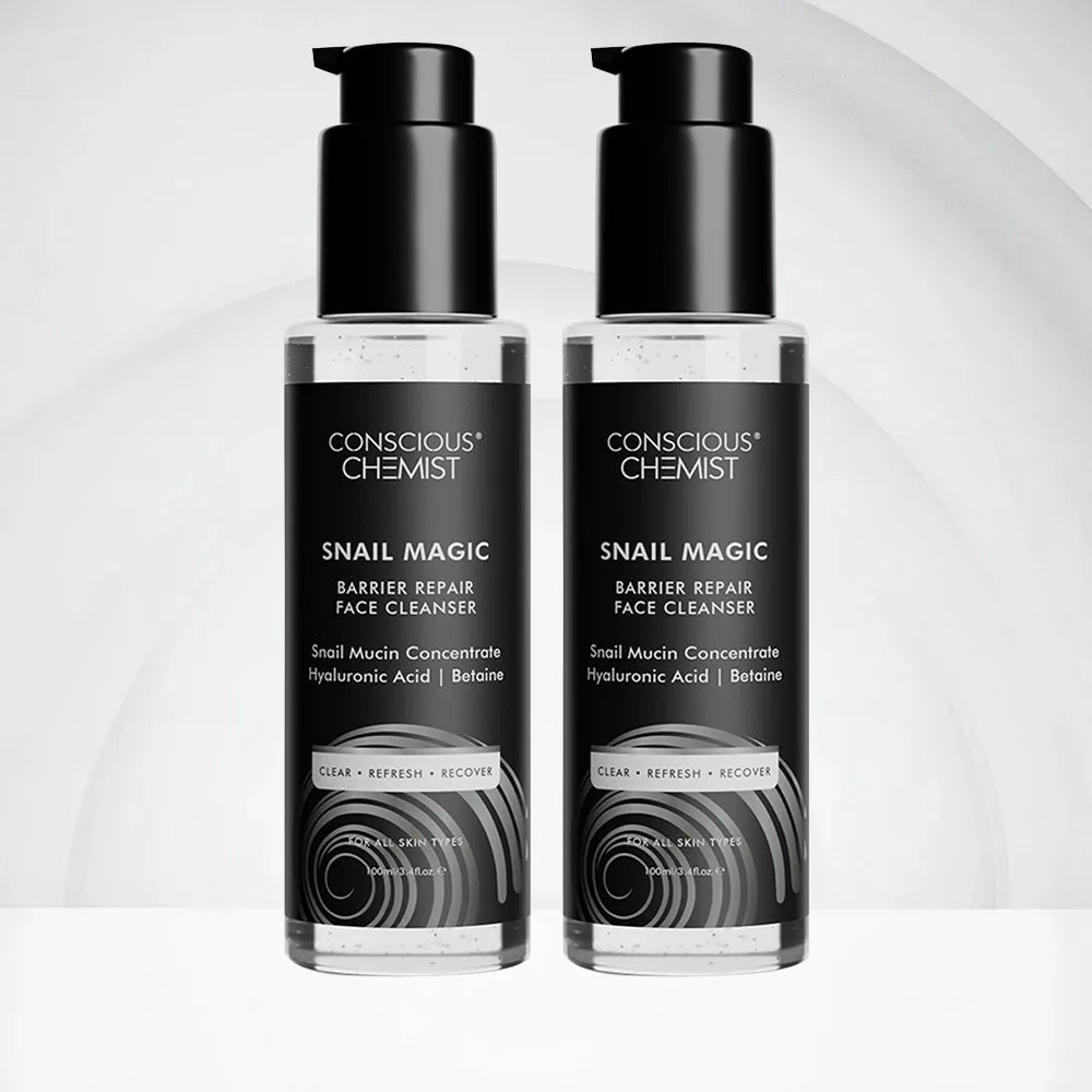 Snail Mucin Cleanser ( Pack Of Two) | Hydration & Barrier Repair | 2x100 ml
