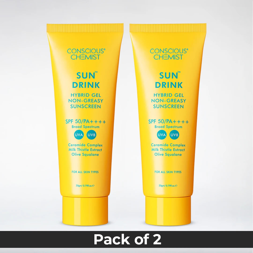 Sun Drink Sunscreen Mini | Pack Of Two | 2 x 20 Gms | Special Deal