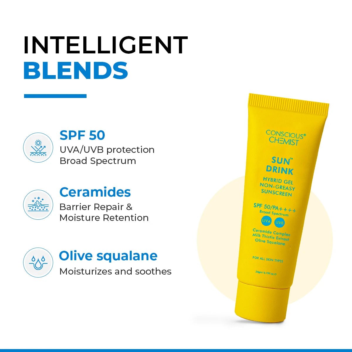 Sun Drink Sunscreen SPF50 - Mini | 20 Gms | Mini Sale