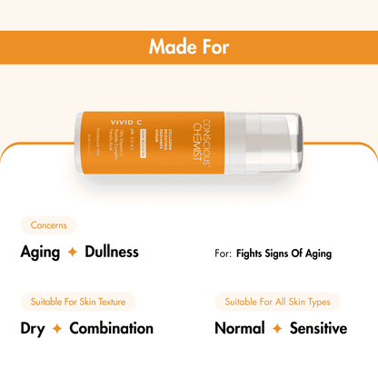 Vitamin C Serum & Moisturiser | Brightening & Firming | SPF30 PA++