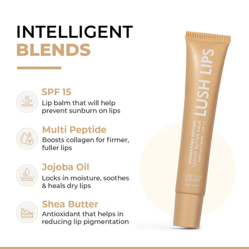 Glossy Peptide Lip Balm | 12 Hrs Hydration | 15 gms | Flash Sale