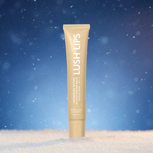 Glossy Peptide Lip Balm | 12 Hrs Hydration | Lush Lips - 15 gms |  Flash Sale