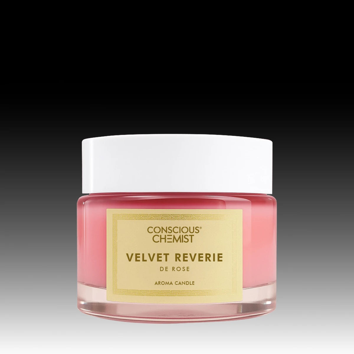 Velvet Reverie Scented Candle — Rose