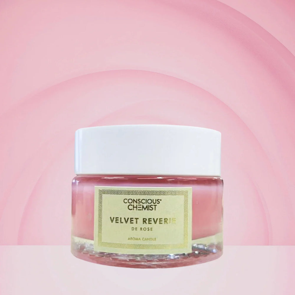 Vevet Reverie Scented Candle - Rose