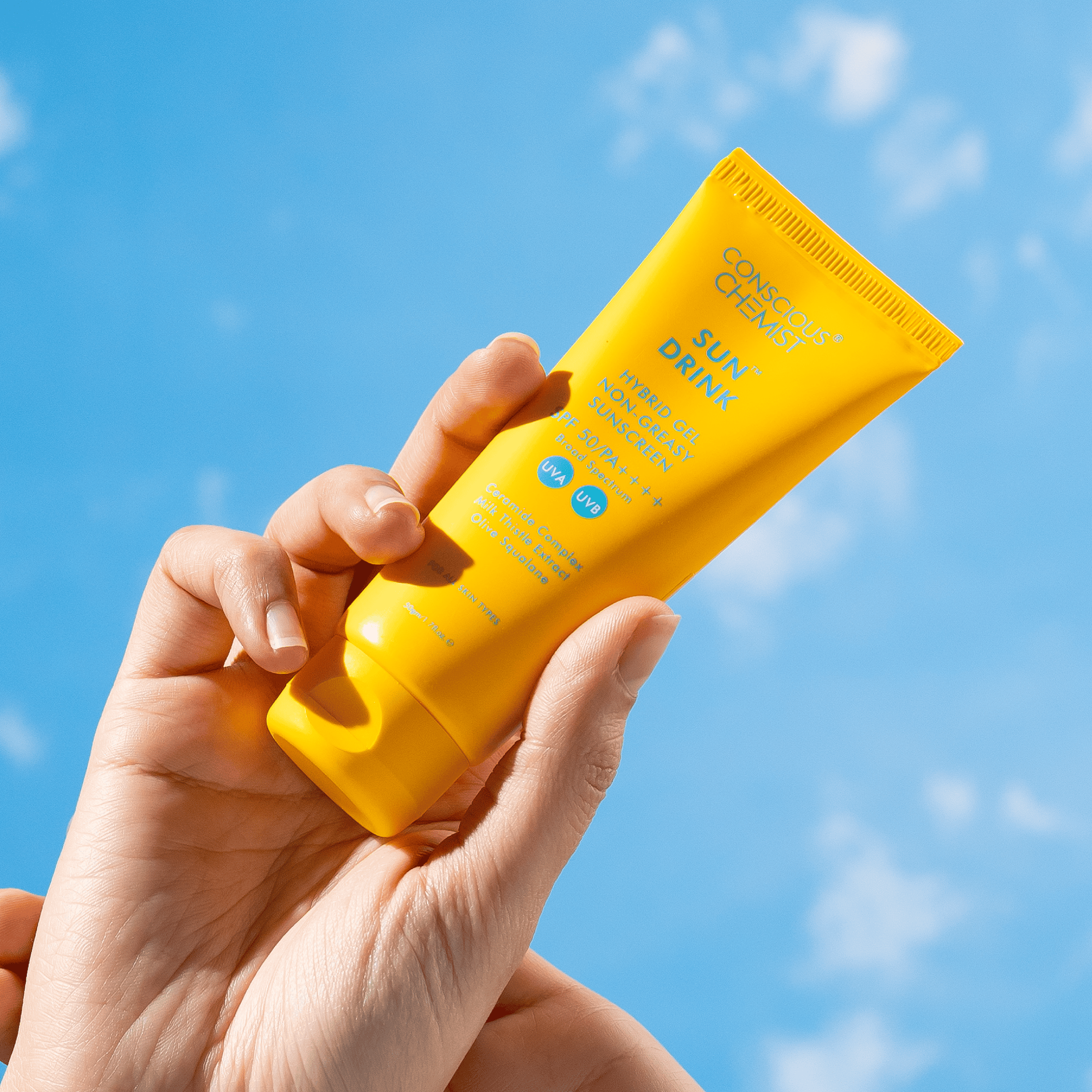 Ceramide Sunscreen | Dewy & Lightweight | SPF50 PA++++ | Oil-Free