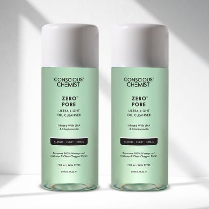Zero Pore Ultra Light Cleanser | 2 x 50 ml