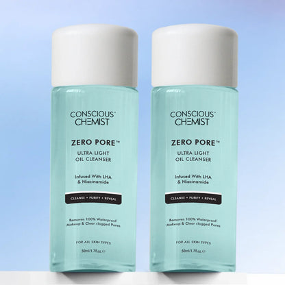 Zero Pore Ultra Light Cleanser | 2 x 50 ml