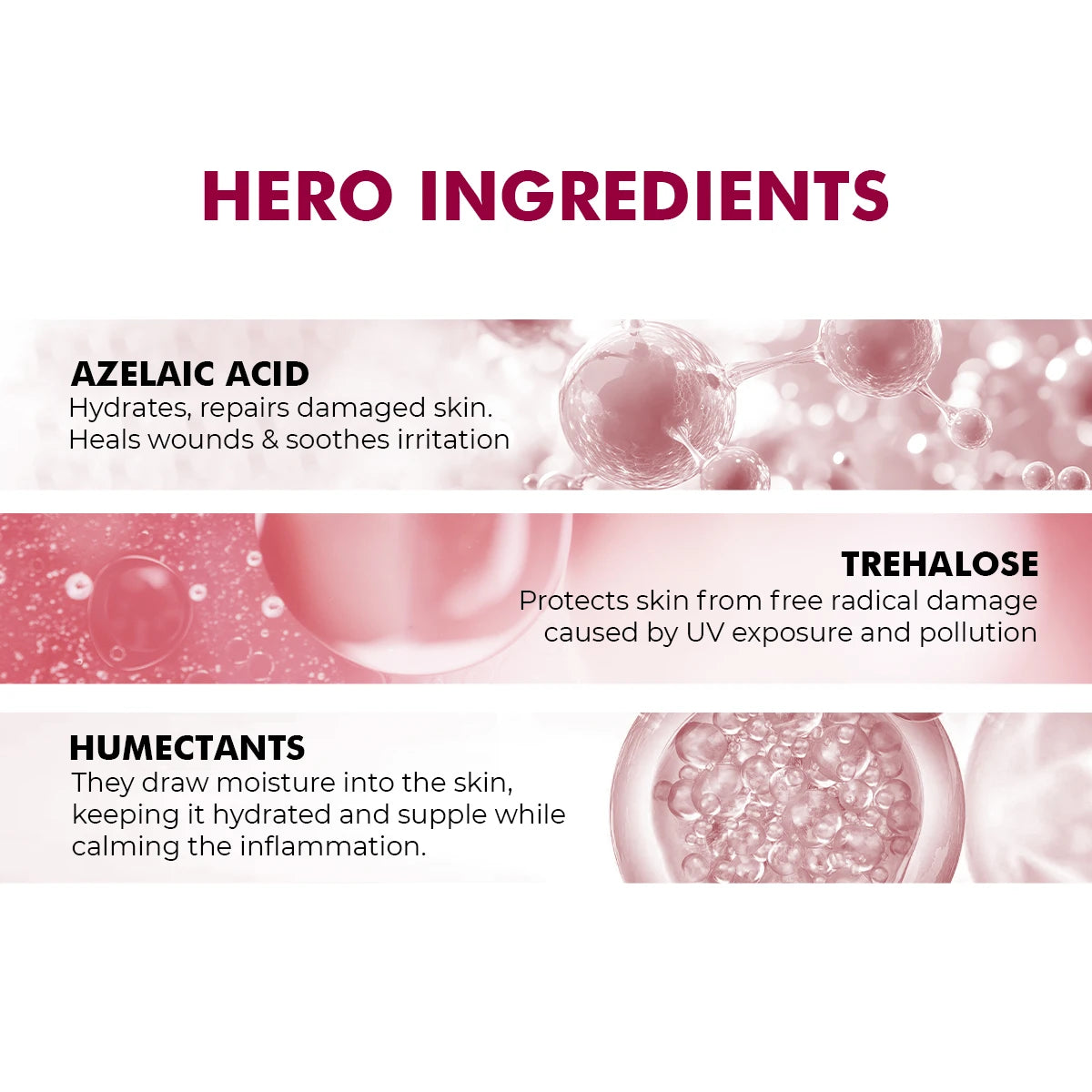 Azicalm Redness & Inflammation Relief Cream |  10% Azelaic Acid | 50 gms