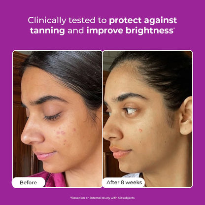 Berry Bright Sunscreen | SPF50 PA ++++