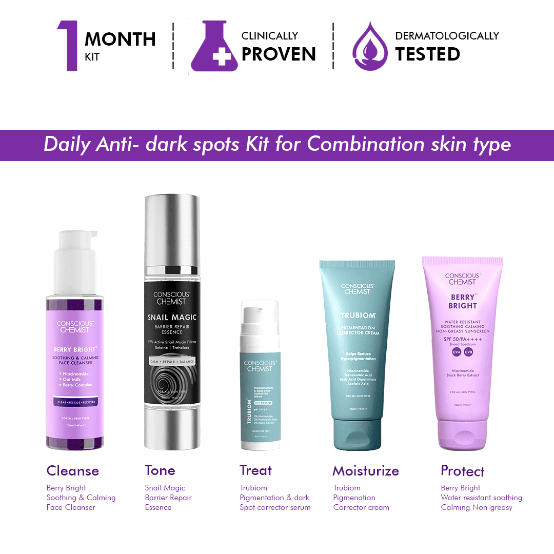 Dark Spot Free Kit For Combination Skin