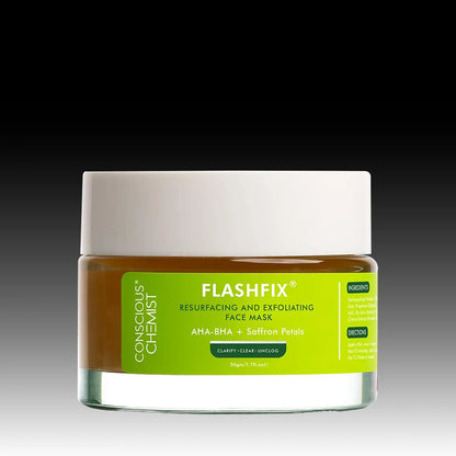 Flashfix Exfoliating & De-Tan Face Mask | 50 ml