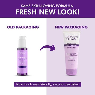 Berry Bright face Wash | Slashed