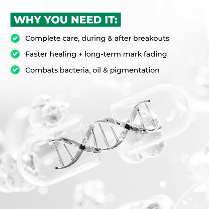 Acne Care Duo | Spot Corrector Gel + Microneedle Patches for Fast Healing & Scar-Free Skin