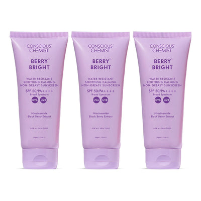 Berry Bright Sunscreen | SPF50 PA ++++ | 50 Gm | Special Offer