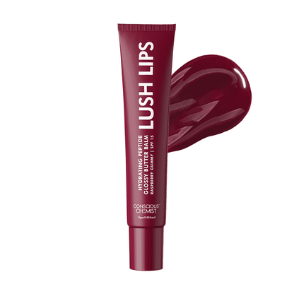 Glossy Peptide Lip Balm | 12 Hrs Hydration | Lush Lips - 15 gms