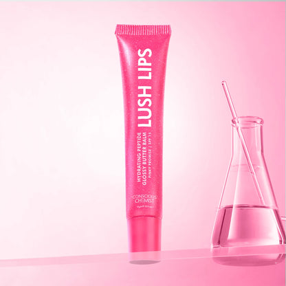 Glossy Peptide Lip Balm | Pinky Promise | Hydrates & Plumps | 15 gms