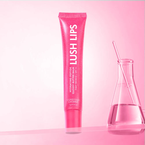 Glossy Peptide Lip Balm | Pinky Promise | Hydrates & Plumps | 15 gms | Flash Sale
