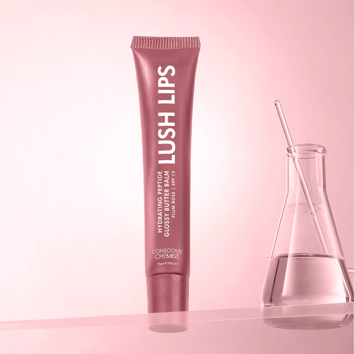 Glossy Peptide Lip Balm | Plum Rose | Hydrates & Plumps | 15 Gms| Flash Sale