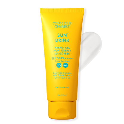 Ceramide Sunscreen | SPF50 PA++++ | Dewy, Lightweight, & Oil-Free | 50 gm