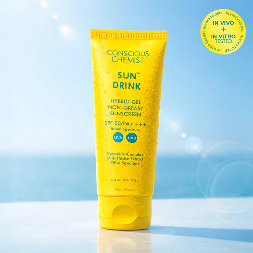 Sun Drink Oil Free Sunscreen | Slashed