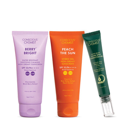 Brightening & Sun Protection Skincare Set