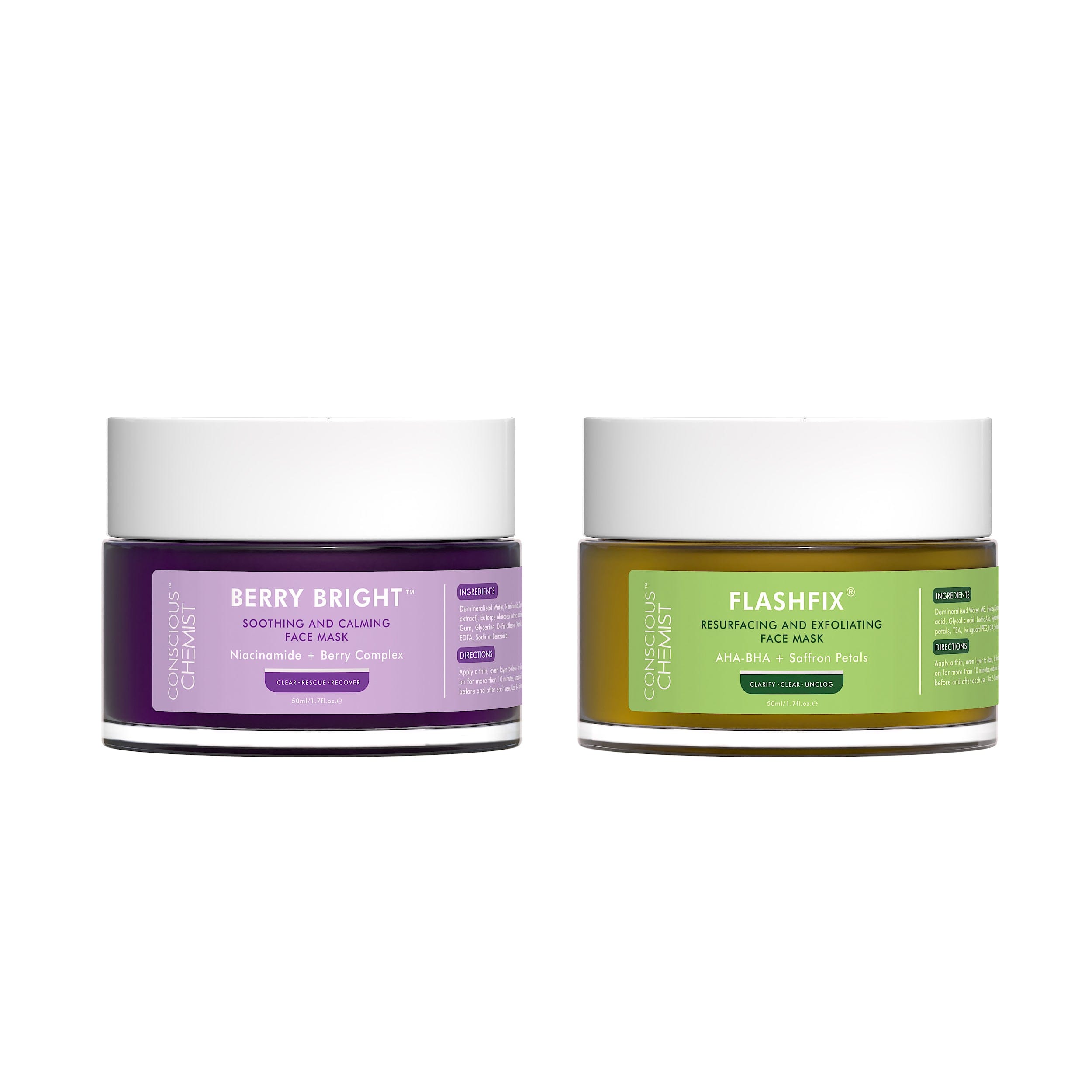 Radiance + Exfoliating De-Tan Face Mask Pack (Set of 2)